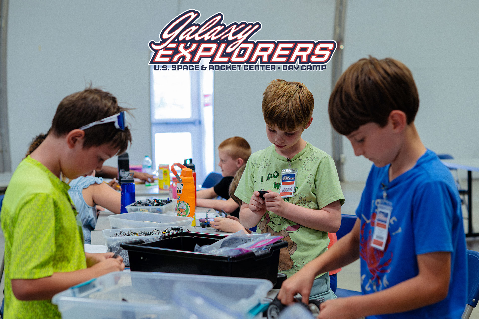 Kids enjoying their time at Galaxy Explorers